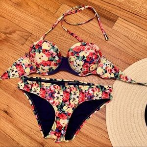 Forever21 | Push-Up Floral Bikini 👙